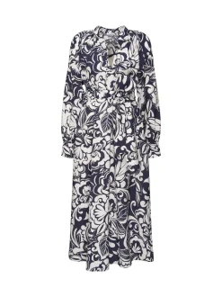 Seidensticker Damen Kleid - Regular Fit in blau