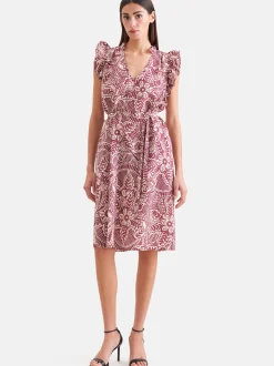 Seidensticker Damen Kleid - Regular Fit in rosa