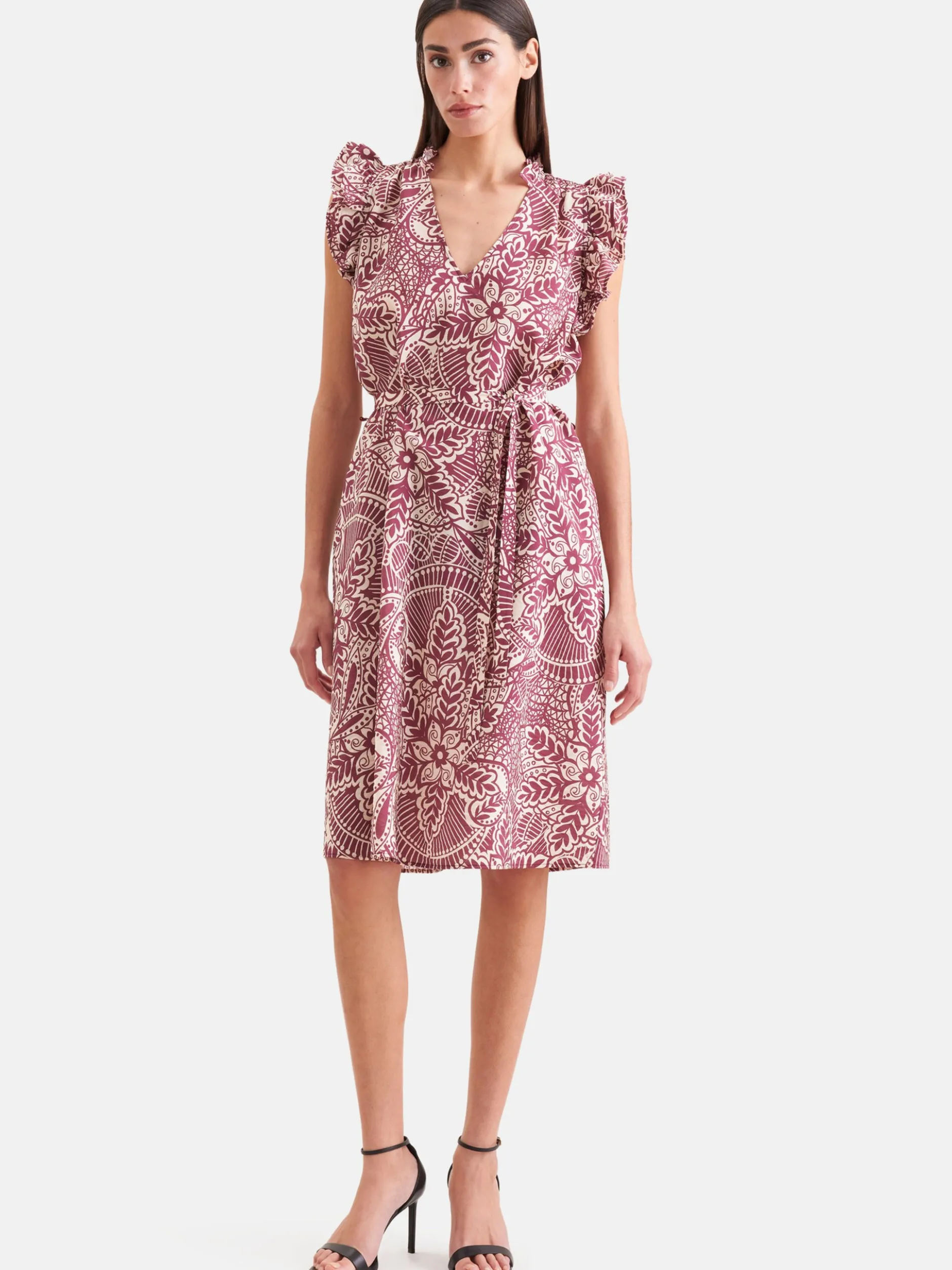 Seidensticker Damen Kleid - Regular Fit in rosa
