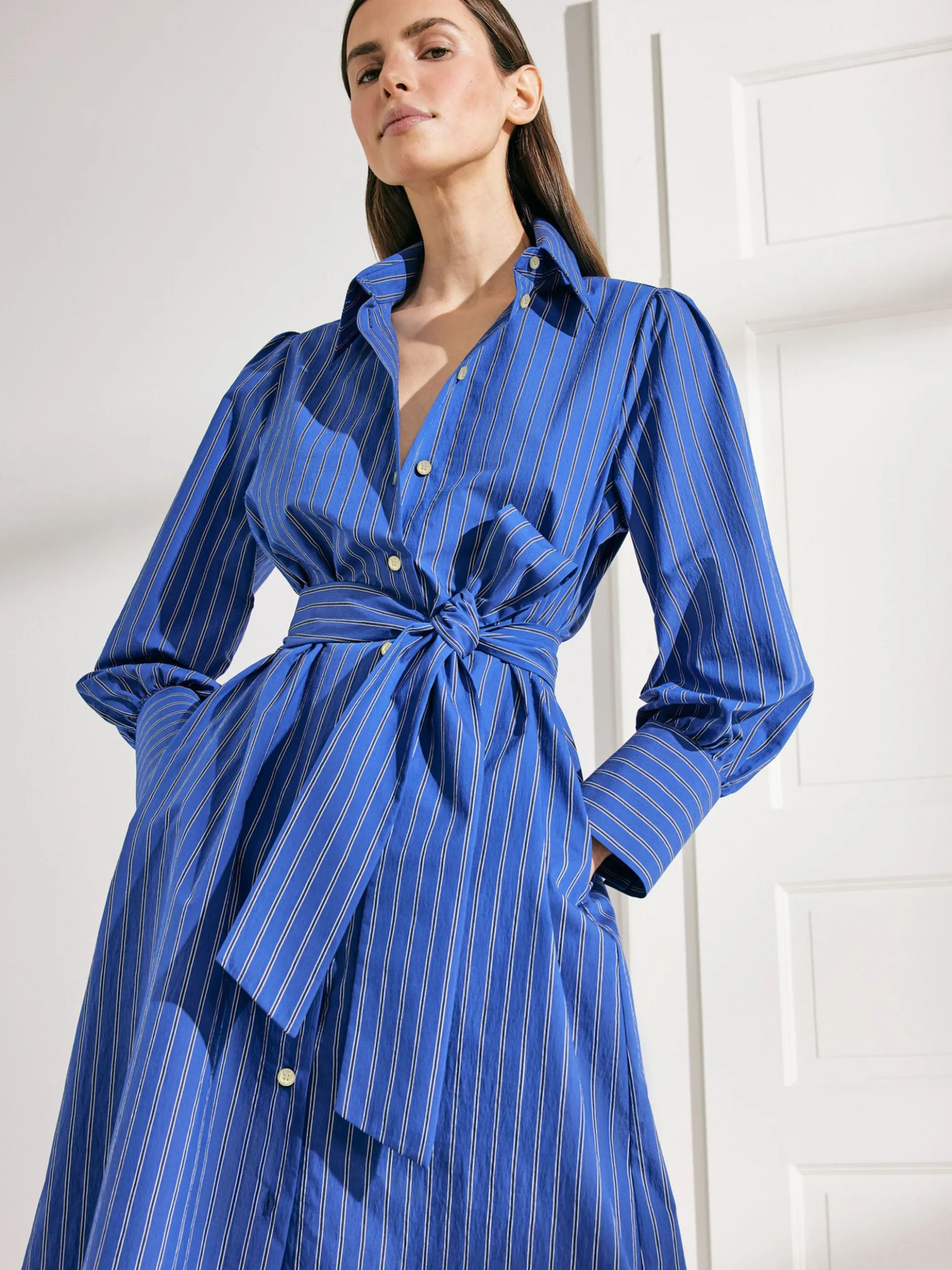 Seidensticker Damen Kleid - Regular Fit in blau