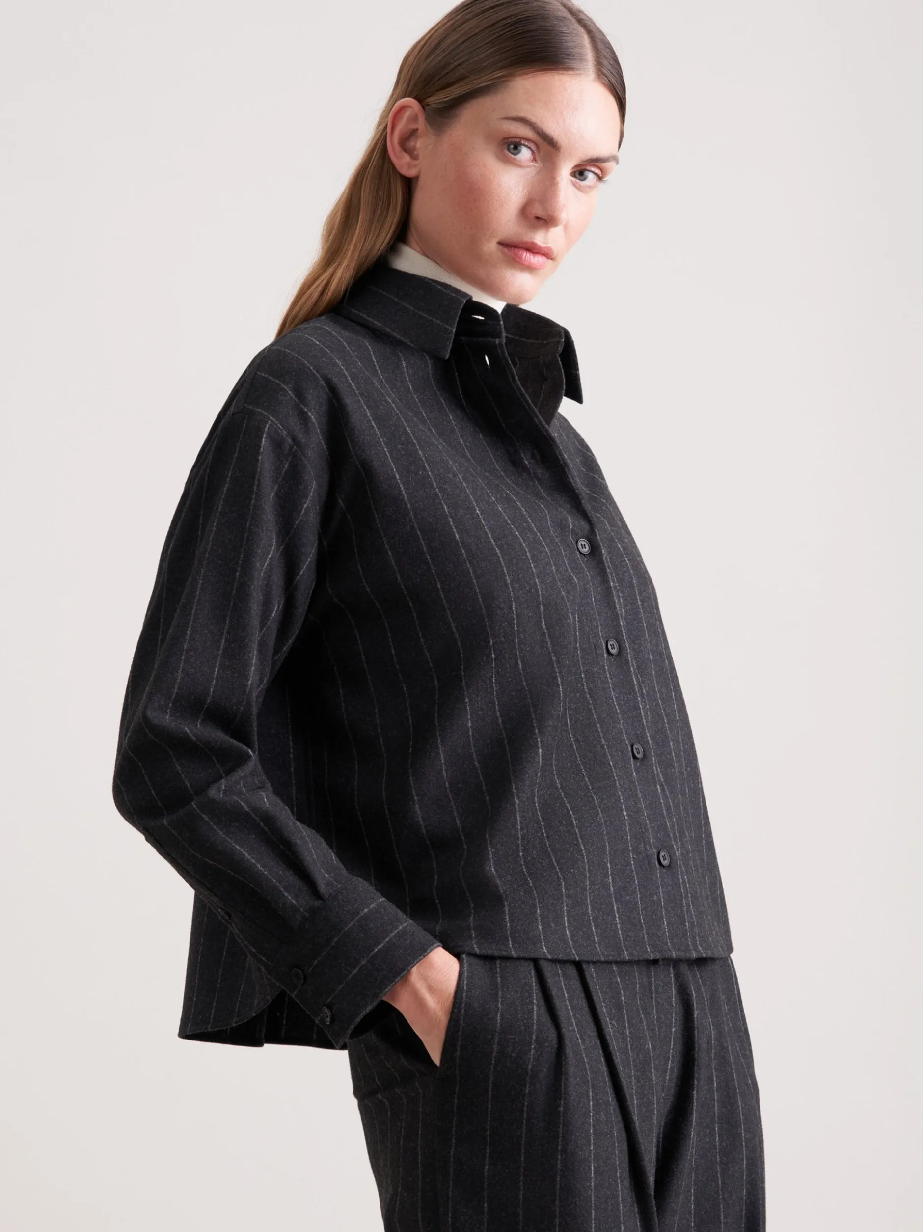 Seidensticker Damen Oversizebluse - Oversized Fit in grau