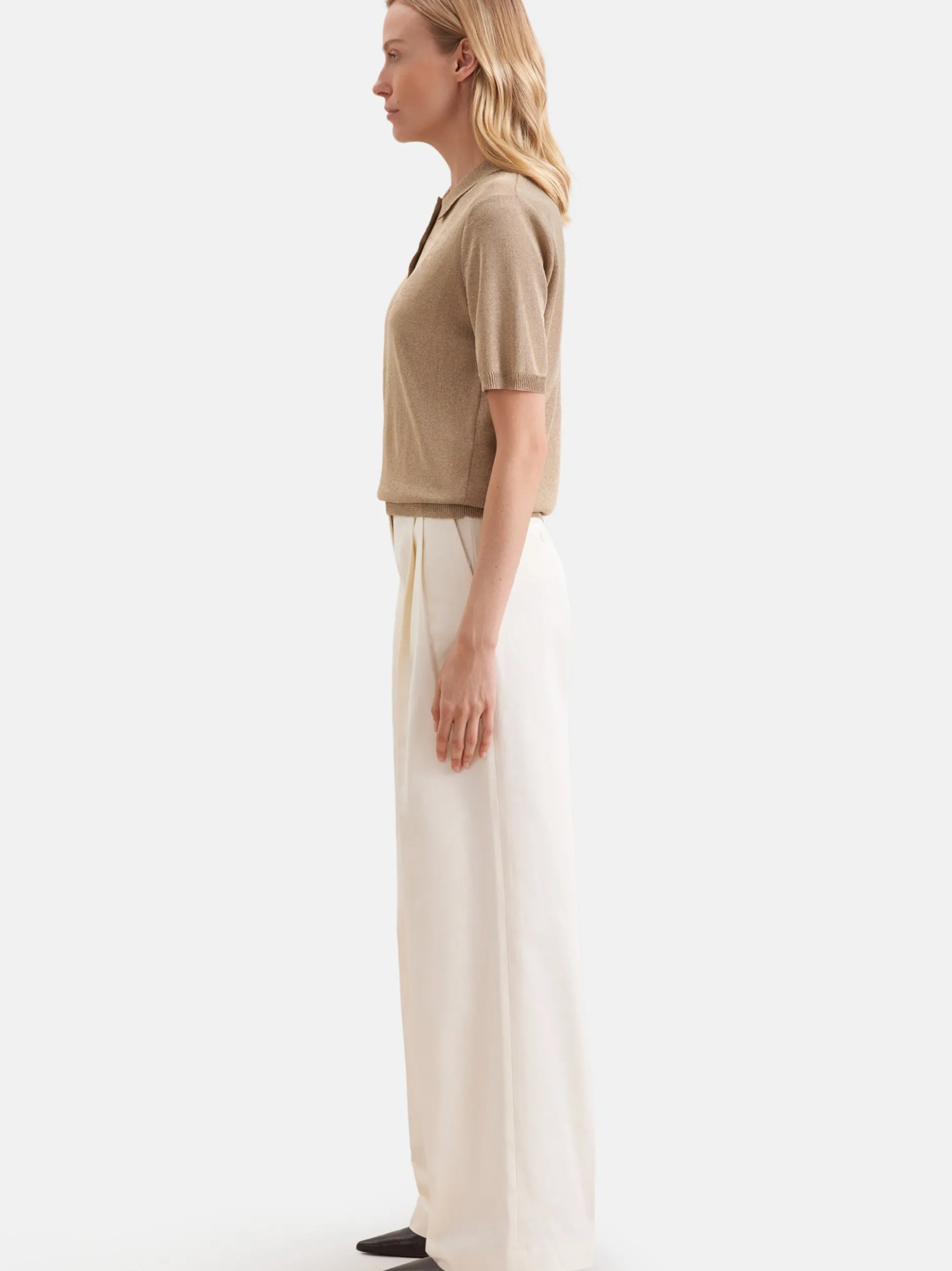 Seidensticker Damen Polo - Regular Fit in gold