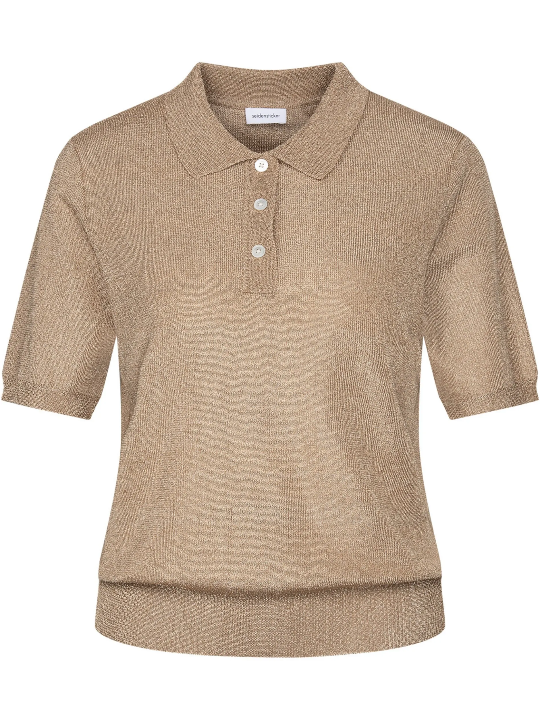 Seidensticker Damen Polo - Regular Fit in gold