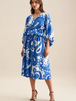 Seidensticker Damen Rock - Regular Fit in blau