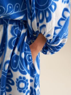 Seidensticker Damen Rock - Regular Fit in blau