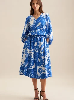 Seidensticker Damen Rock - Regular Fit in blau