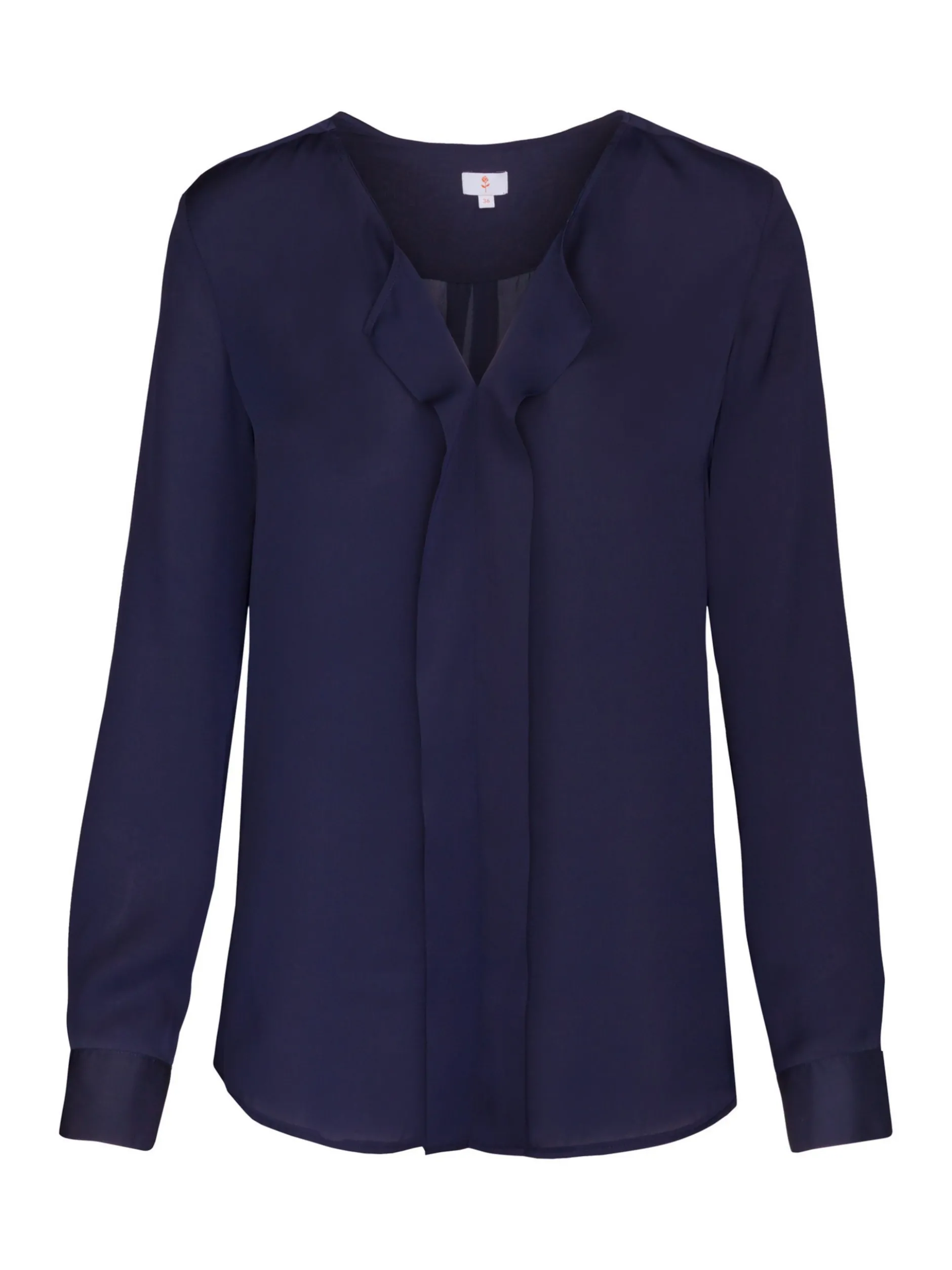 Seidensticker Damen Schlupfbluse - Regular Fit in blau