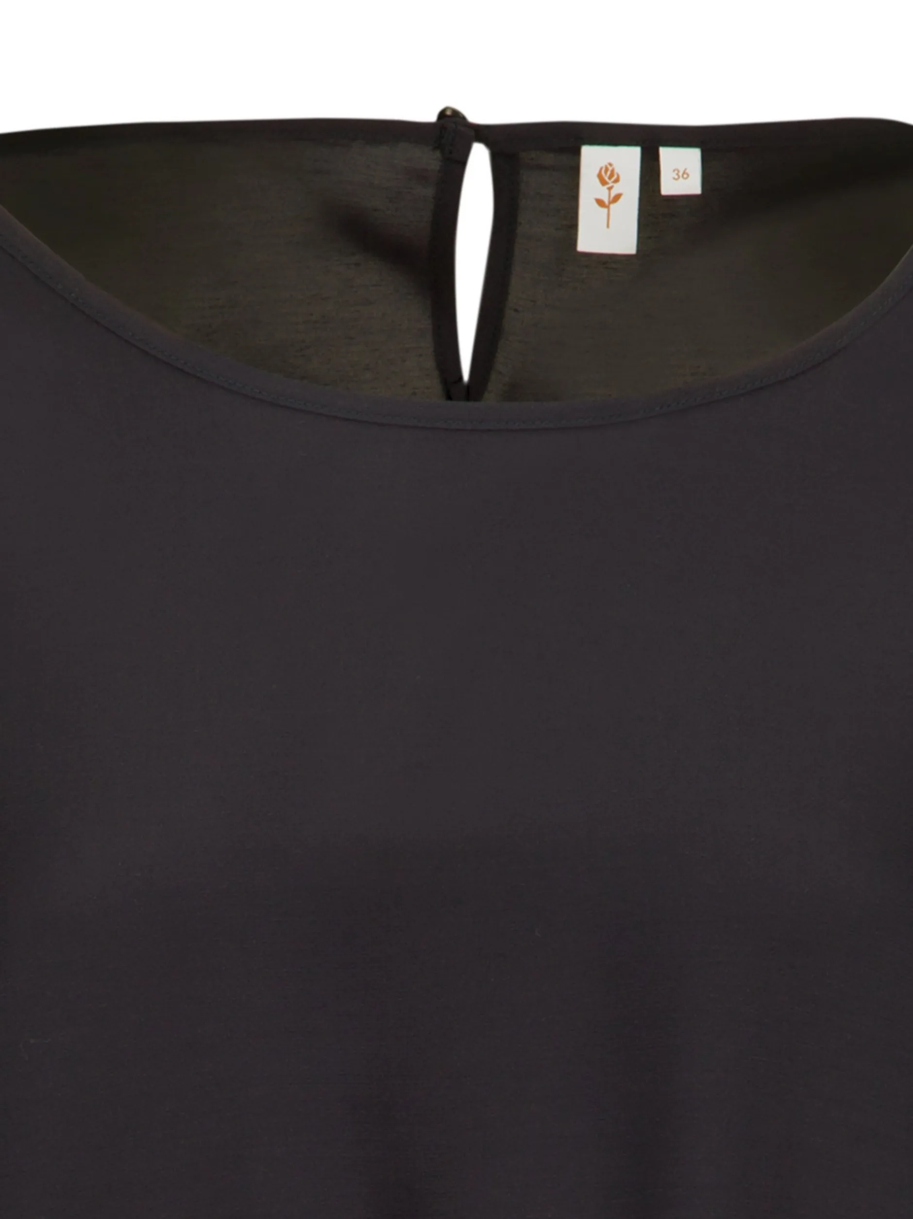 Seidensticker Damen Shirtbluse - Regular Fit in schwarz
