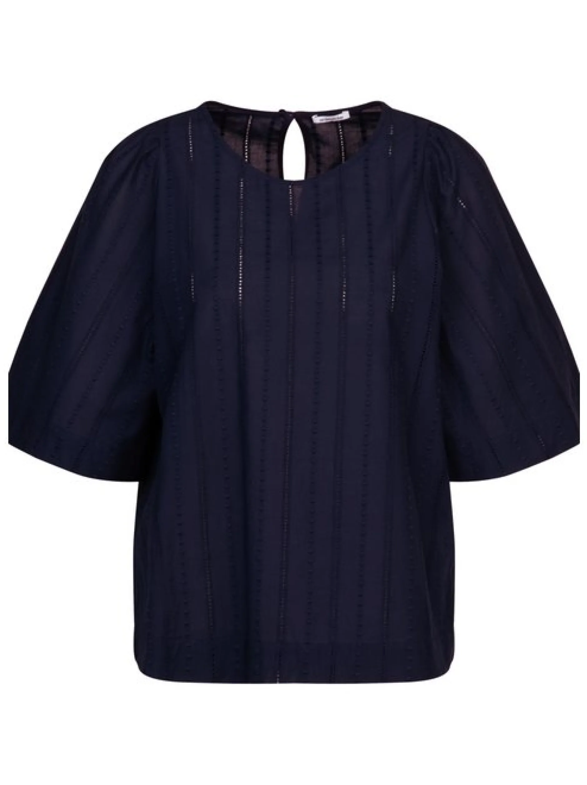 Seidensticker Damen Shirtbluse - Regular Fit in marine