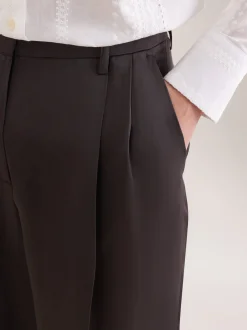 Seidensticker Damen Stoffhose - Regular Fit in braun