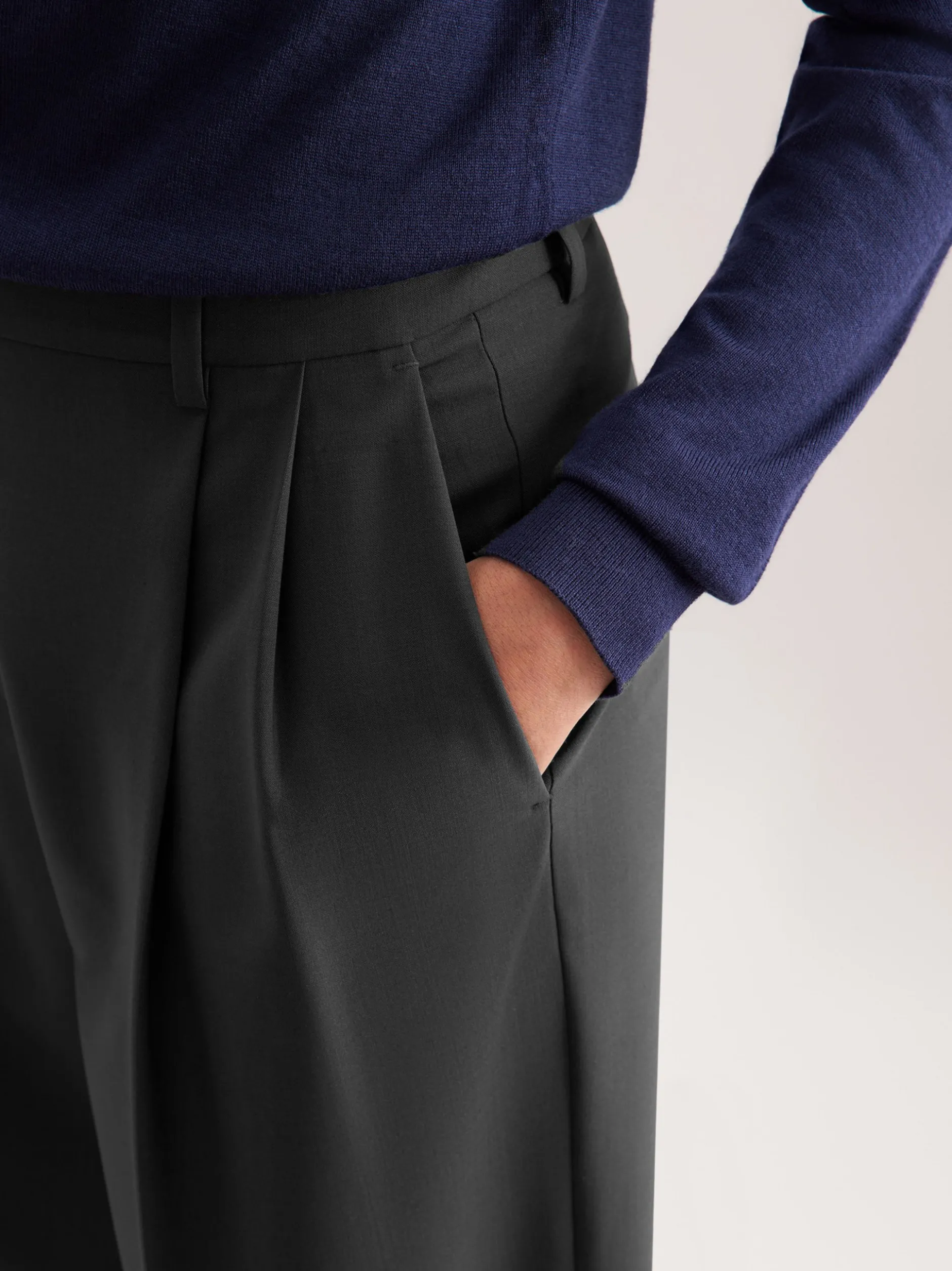 Seidensticker Damen Stoffhose - Regular Fit in schwarz