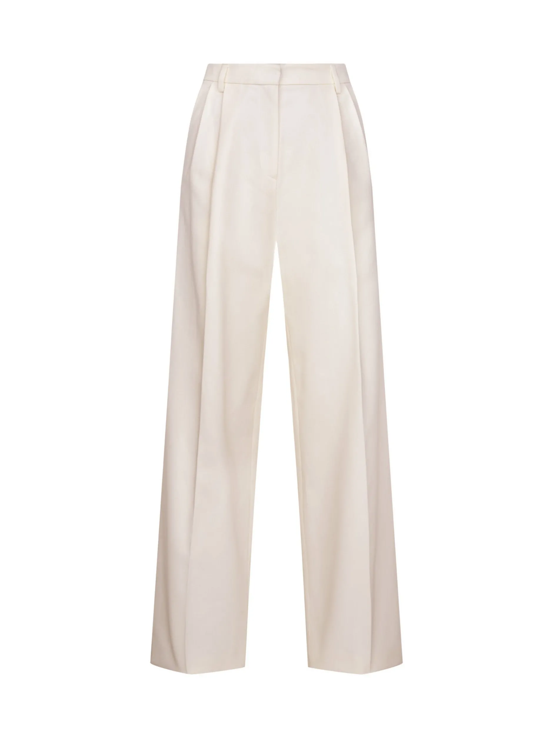Seidensticker Damen Stoffhose - Regular Fit in ecru