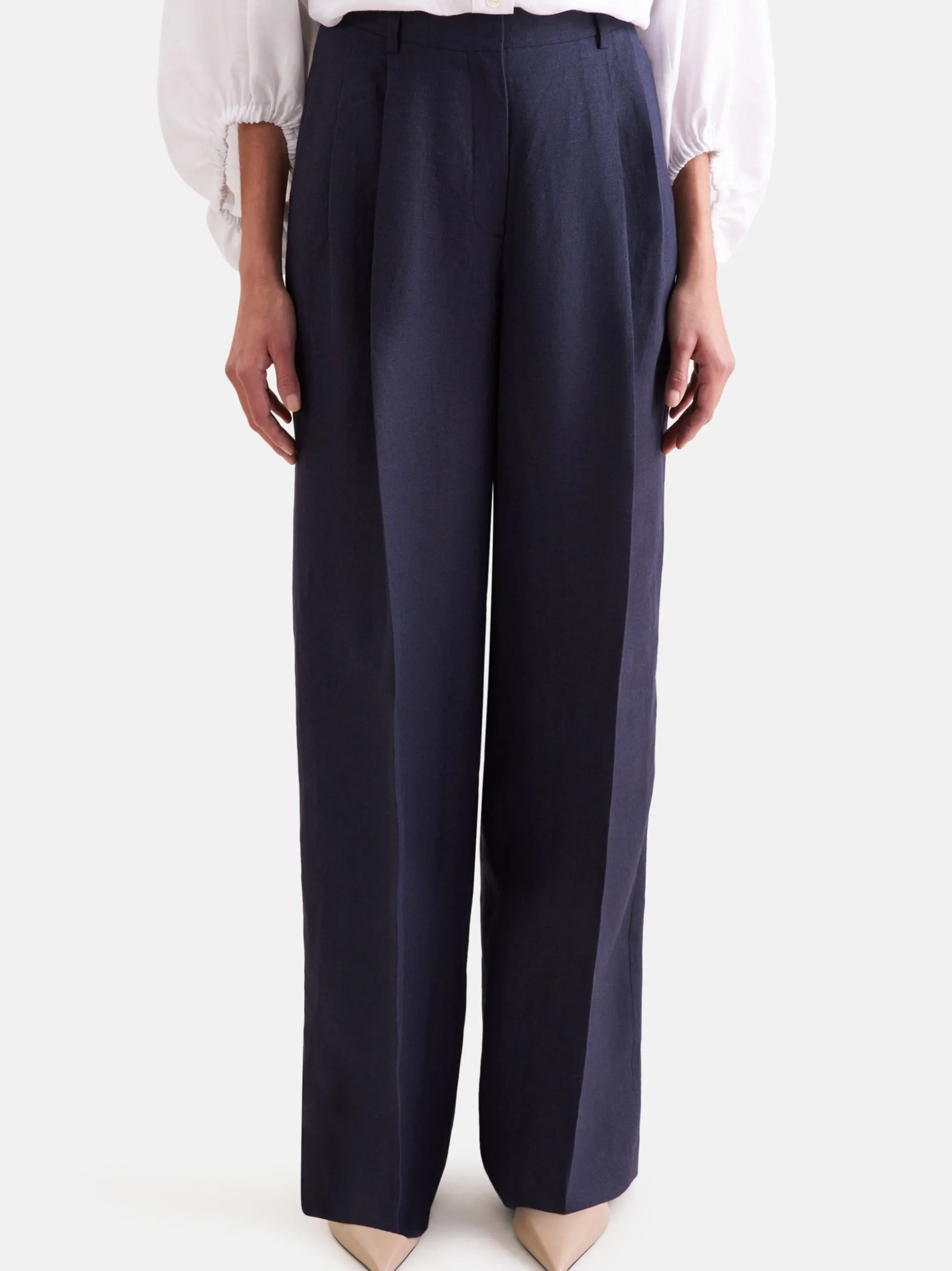 Seidensticker Damen Stoffhose - Regular Fit in blau