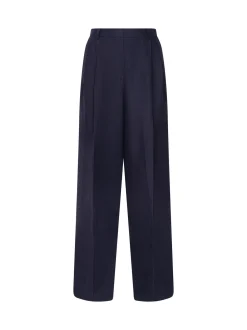 Seidensticker Damen Stoffhose - Regular Fit in blau