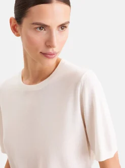 Seidensticker Damen Sweater - Regular Fit in weiß