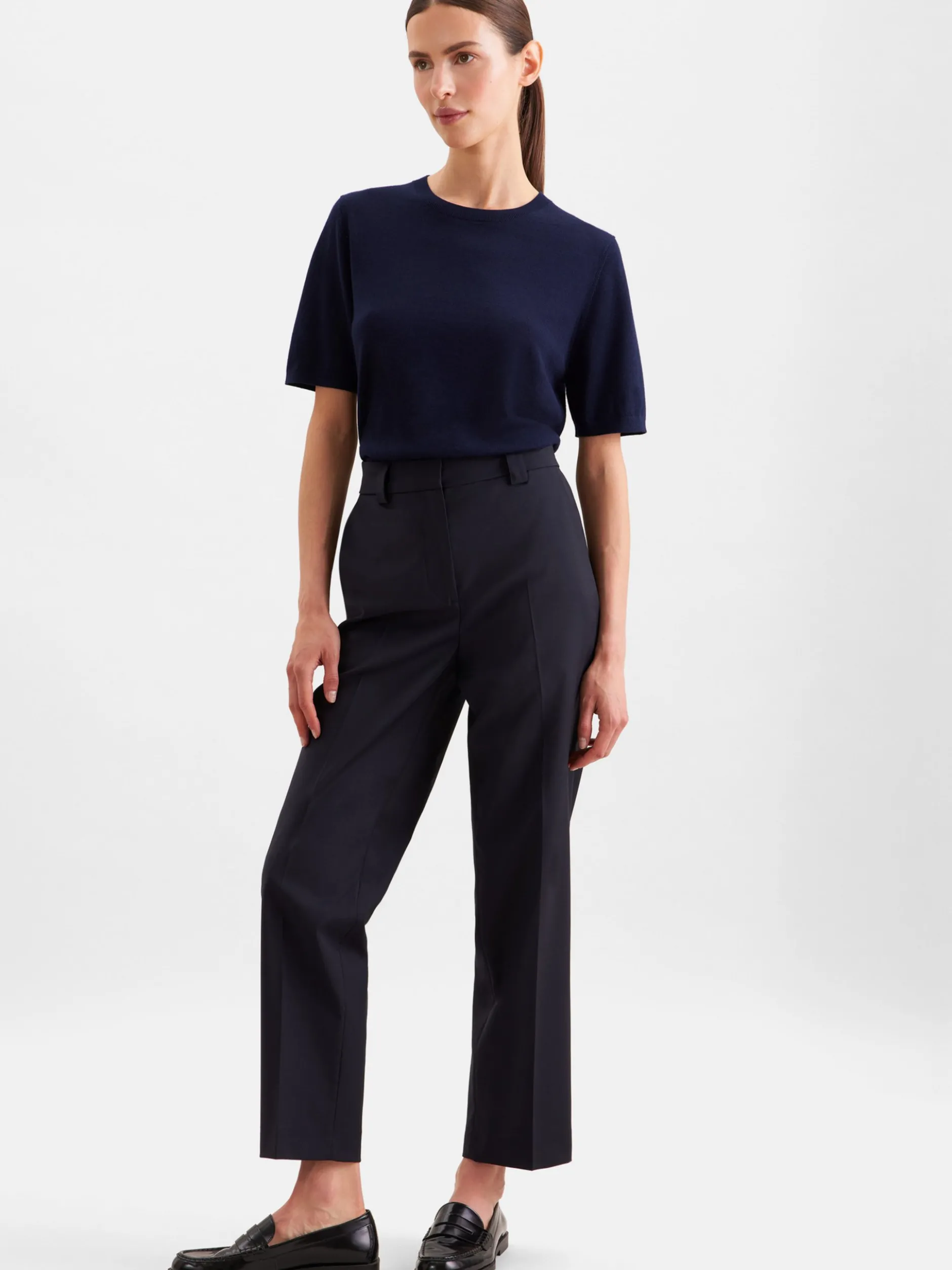 Seidensticker Damen Sweater - Regular Fit in blau