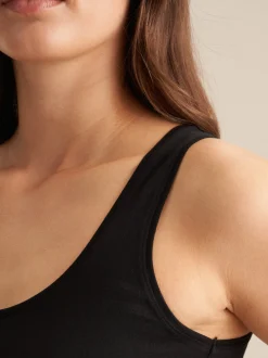 Seidensticker Damen Tanktop - Regular Fit in schwarz