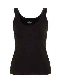 Seidensticker Damen Tanktop - Regular Fit in schwarz