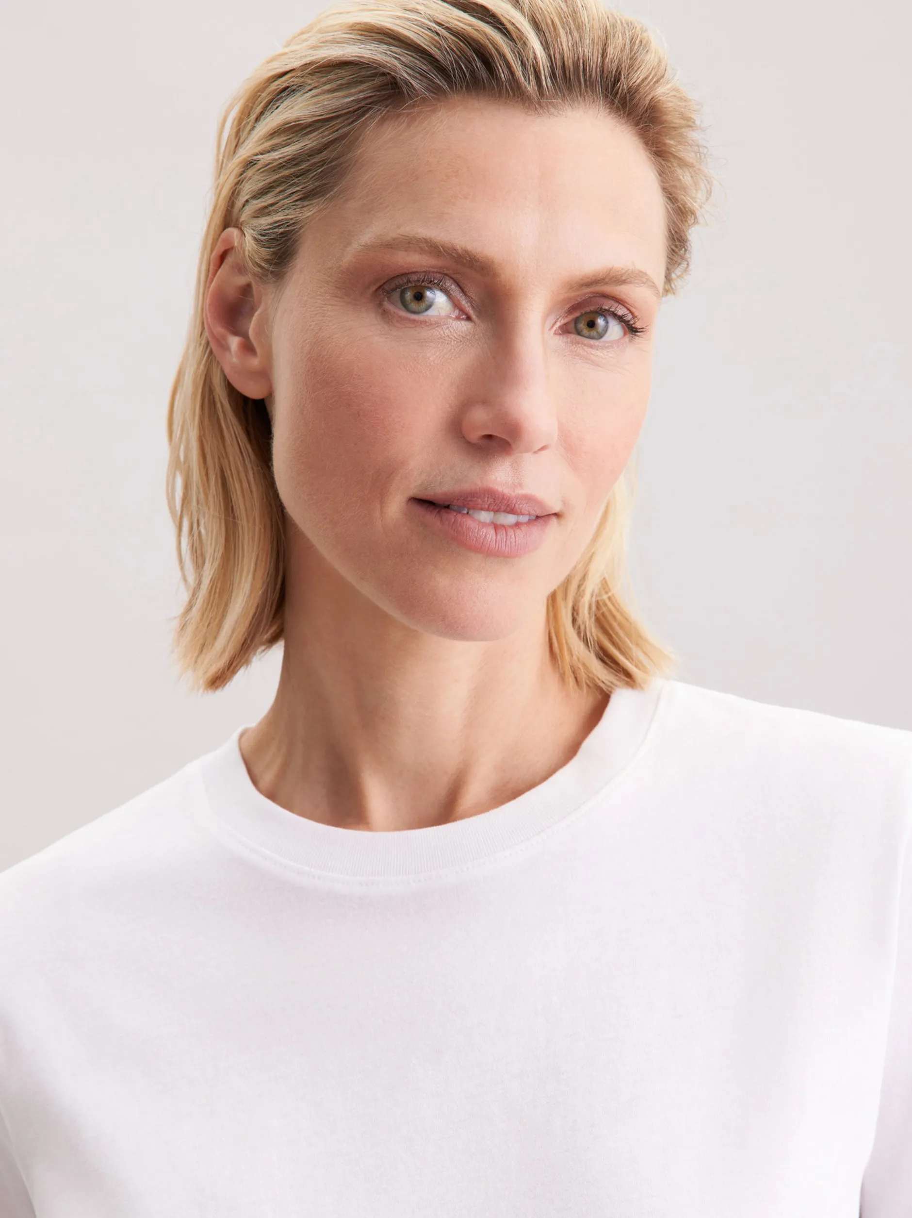Seidensticker Damen T-Shirt - Regular Fit in weiß