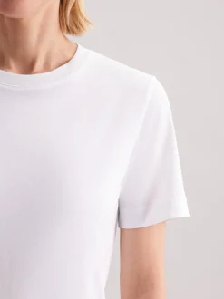 Seidensticker Damen T-Shirt - Regular Fit in weiß