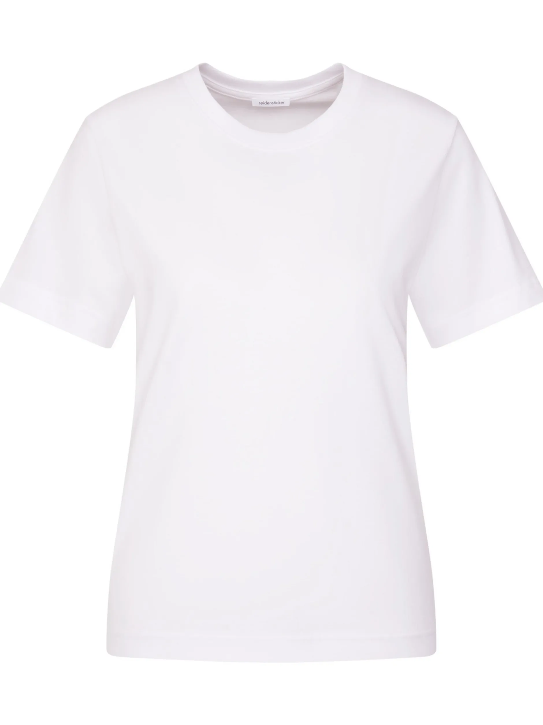Seidensticker Damen T-Shirt - Regular Fit in weiß