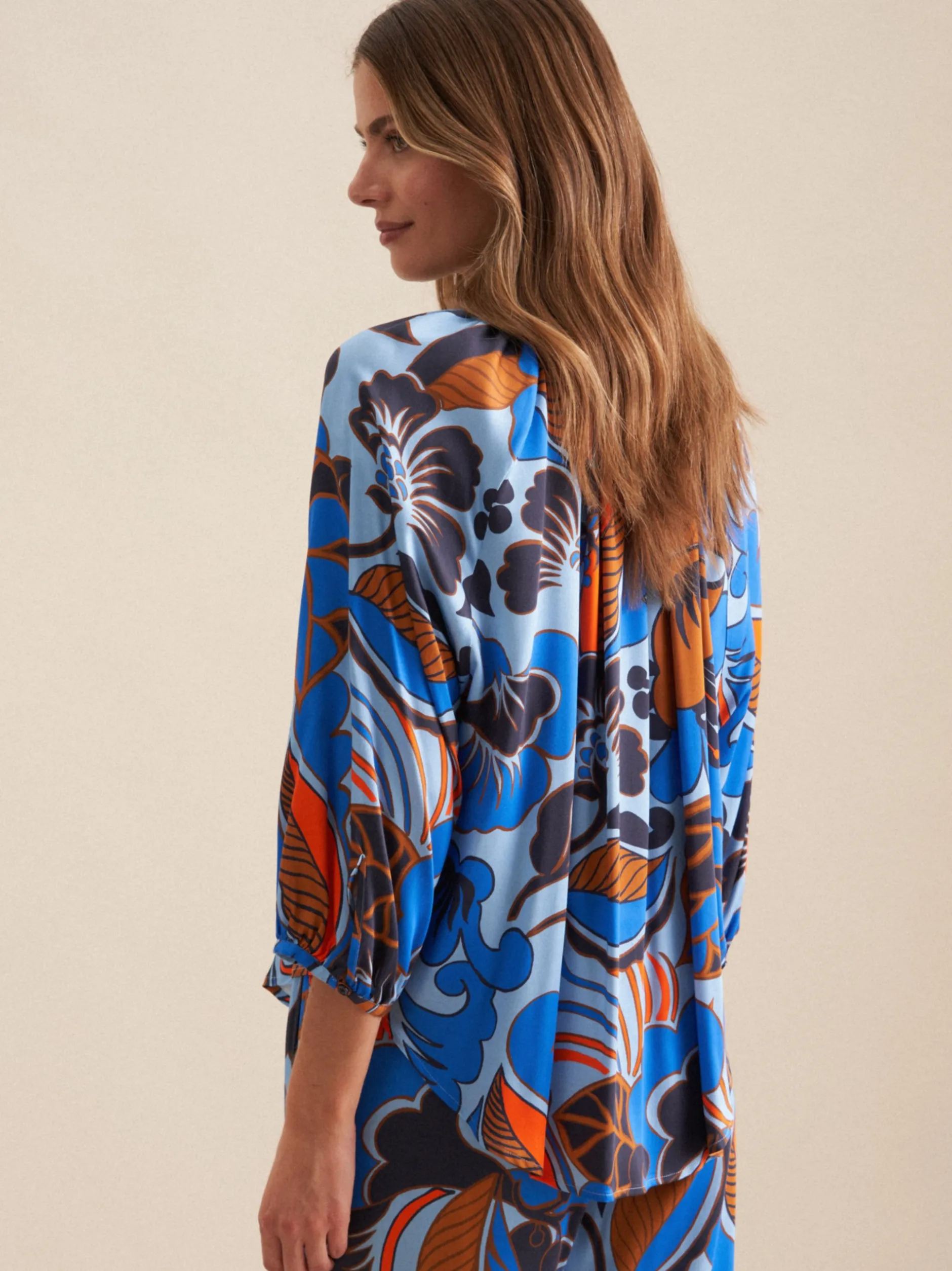 Seidensticker Damen Tunika - Oversized Fit in blau