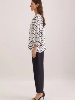 Seidensticker Damen Tunika - Regular Fit in weiß
