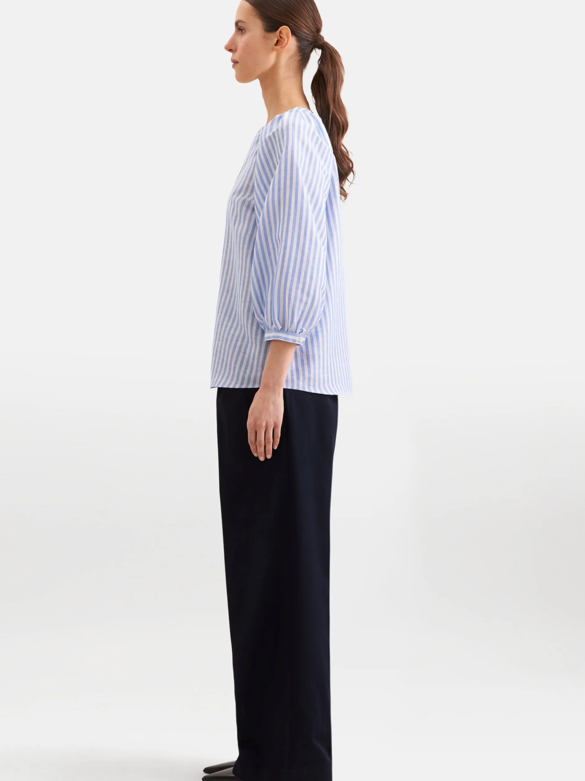 Seidensticker Damen Tunika - Regular Fit in blau