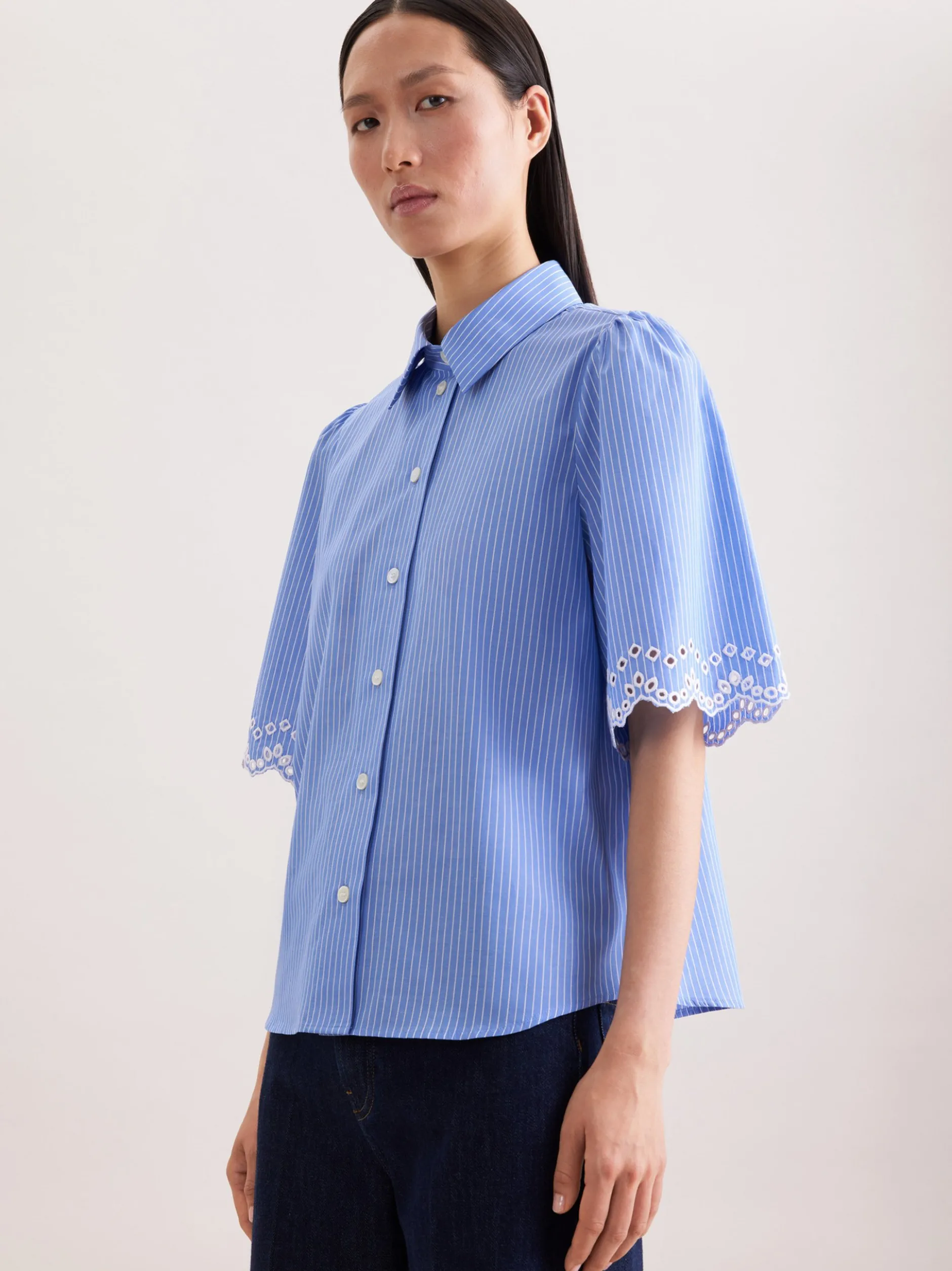 Seidensticker Damen Tunika - Regular Fit in blau