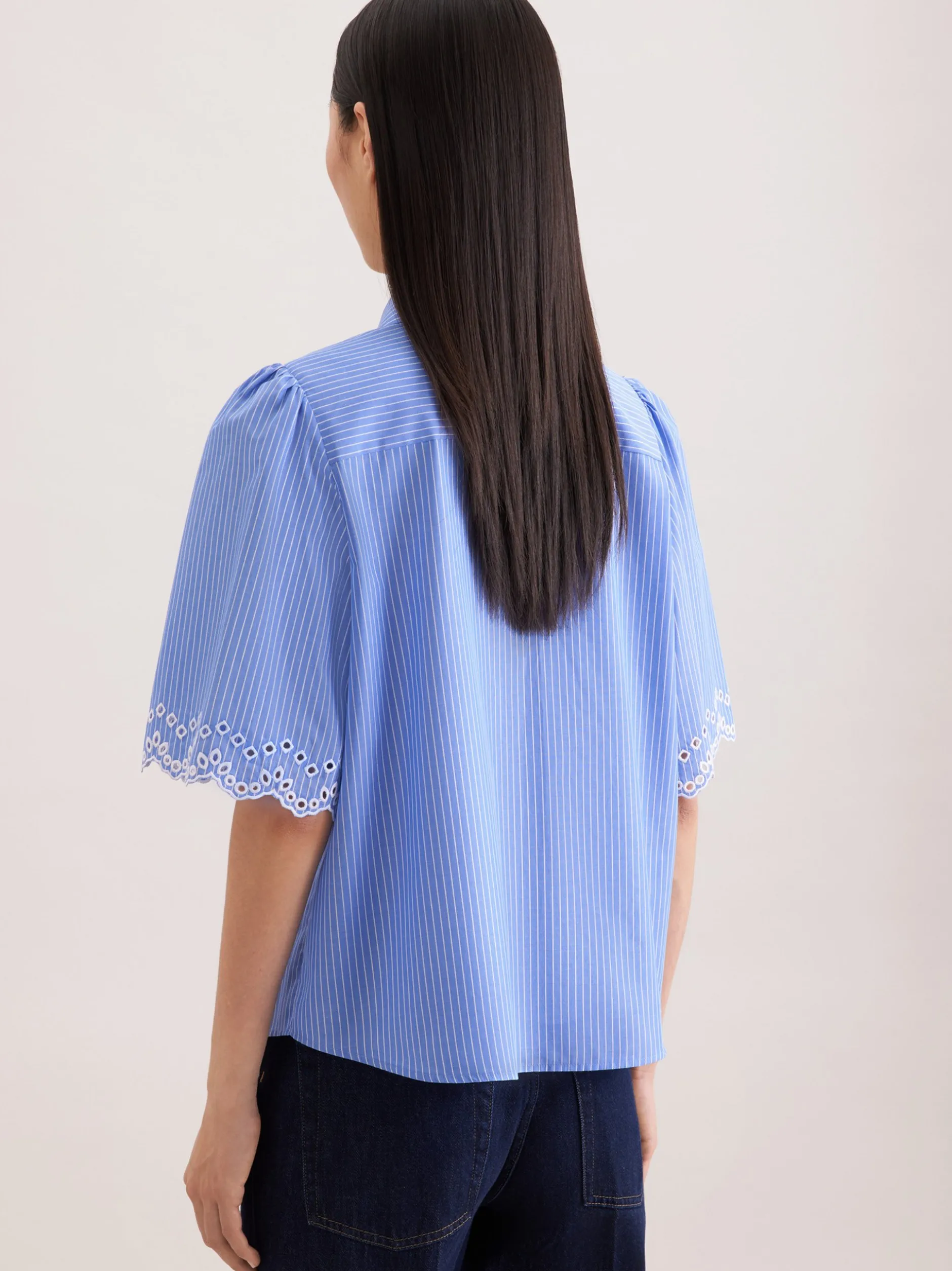 Seidensticker Damen Tunika - Regular Fit in blau