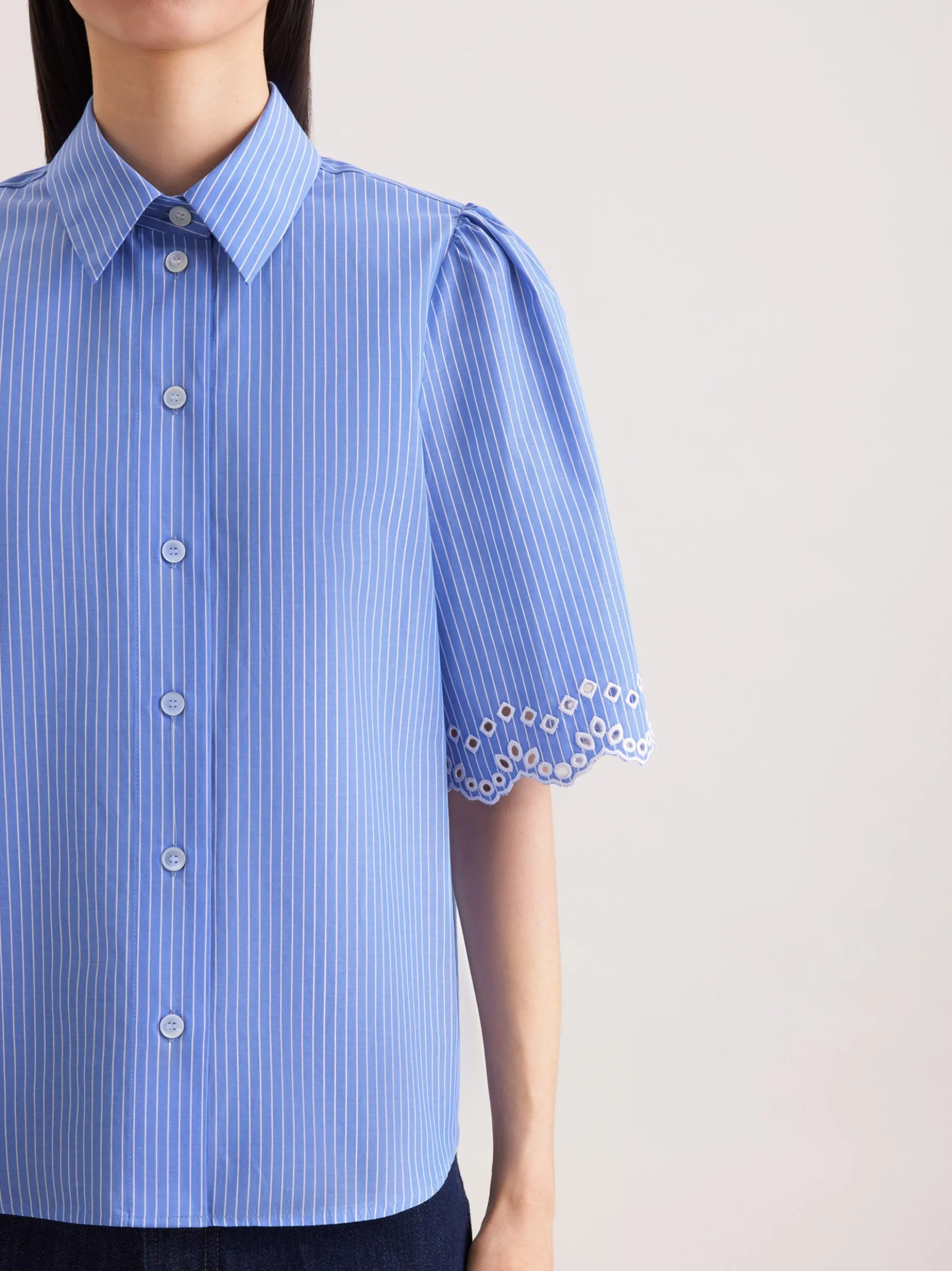 Seidensticker Damen Tunika - Regular Fit in blau