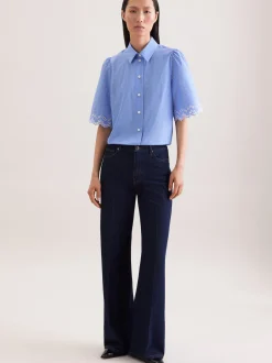 Seidensticker Damen Tunika - Regular Fit in blau