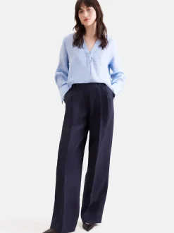 Seidensticker Damen Tunika - Regular Fit in blau