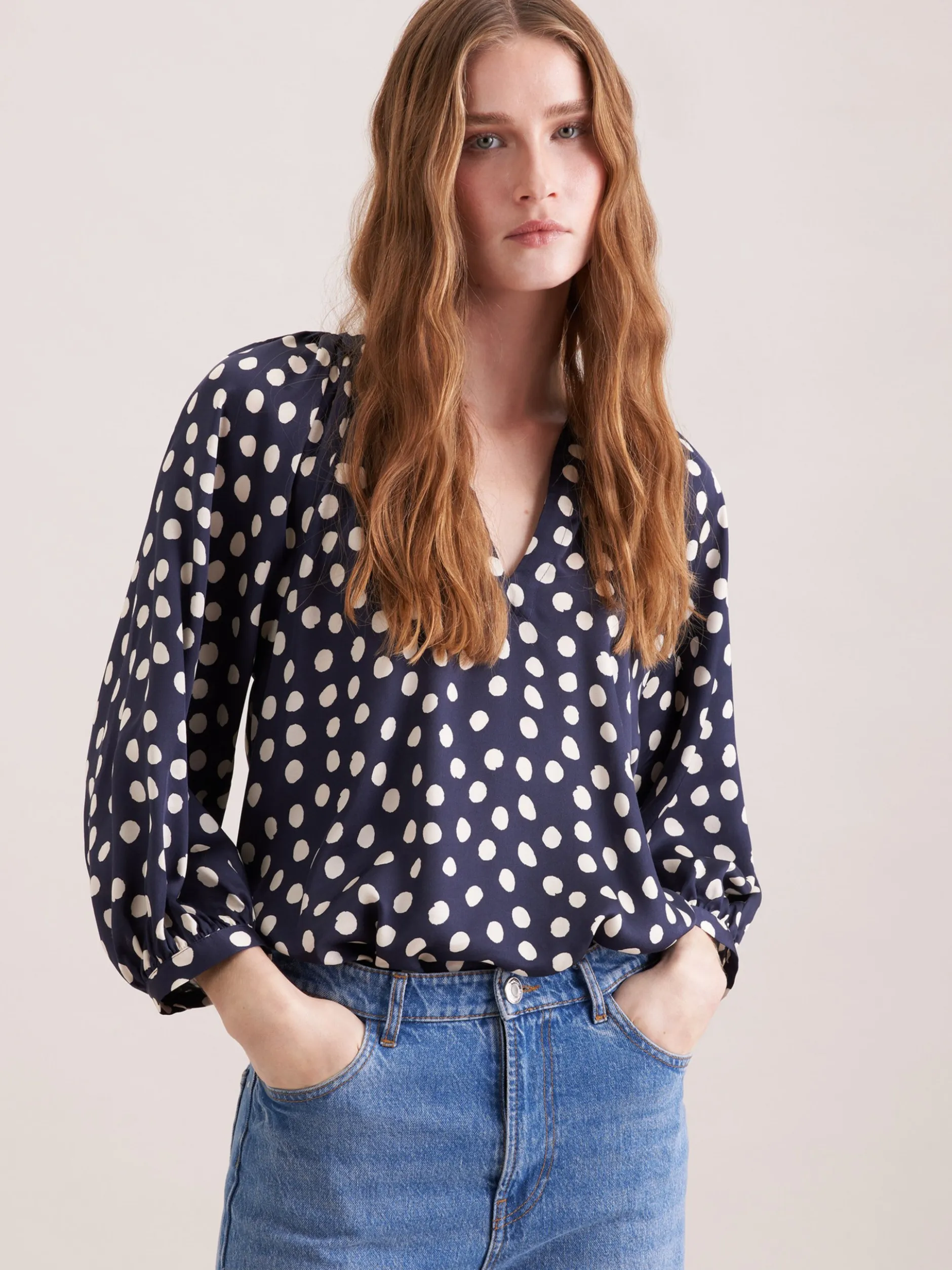 Seidensticker Damen Tunika - Regular Fit in blau