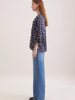 Seidensticker Damen Tunika - Regular Fit in blau