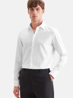 Seidensticker Herren Business Hemd - Slim Fit in weiß