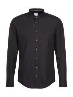 Seidensticker Herren Business Hemd - Slim Fit in schwarz