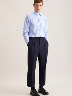 Seidensticker Herren Business Hemd - Regular Fit in blau