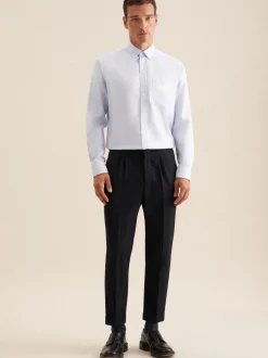 Seidensticker Herren Business Hemd - Regular Fit in hellblau