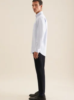 Seidensticker Herren Business Hemd - Regular Fit in hellblau