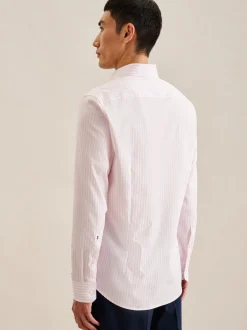 Seidensticker Herren Business Hemd - Slim Fit in rosa