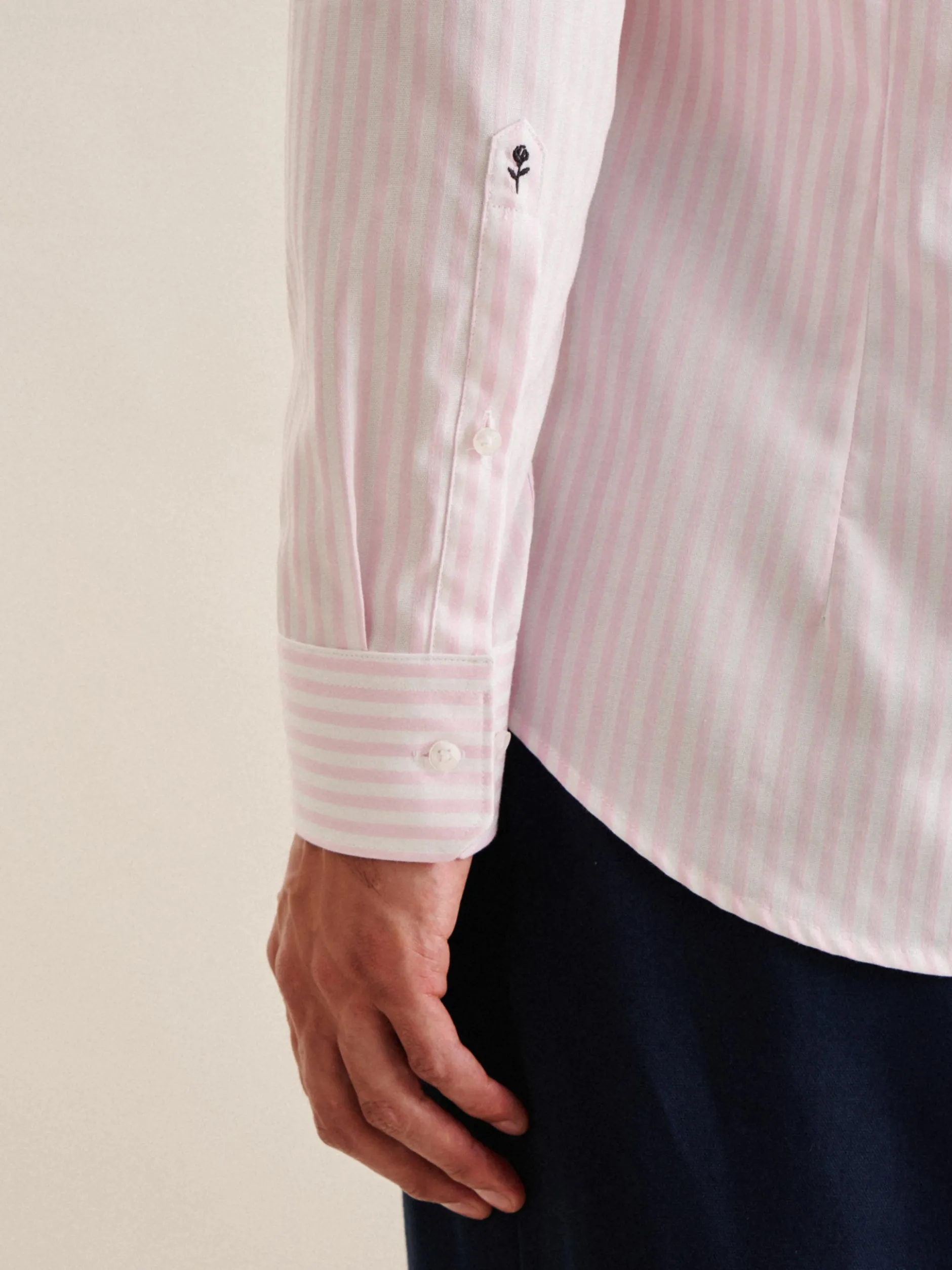 Seidensticker Herren Business Hemd - Slim Fit in rosa