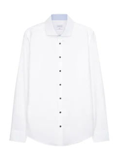 Seidensticker Herren Business Hemd - Slim Fit in weiß