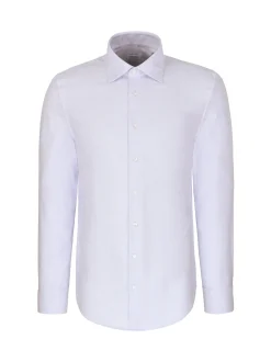 Seidensticker Herren Business Hemd - Regular Fit in blau