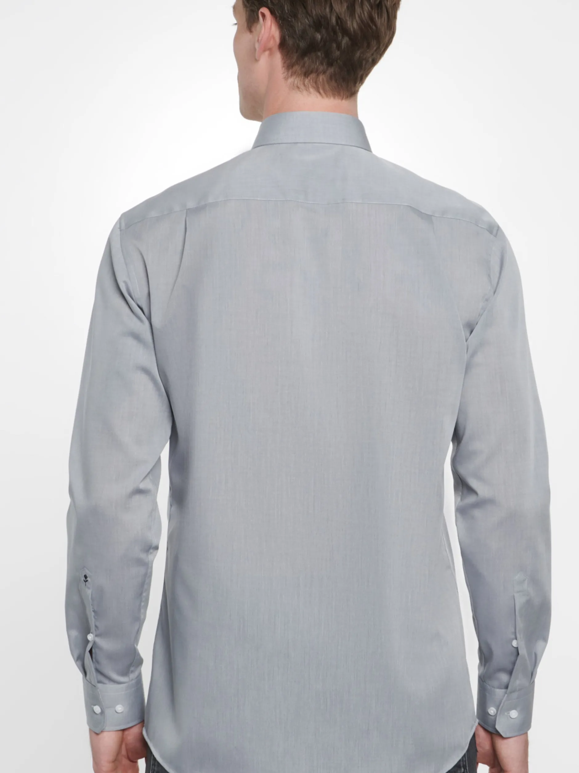 Seidensticker Herren Business Hemd - Regular Fit in grau