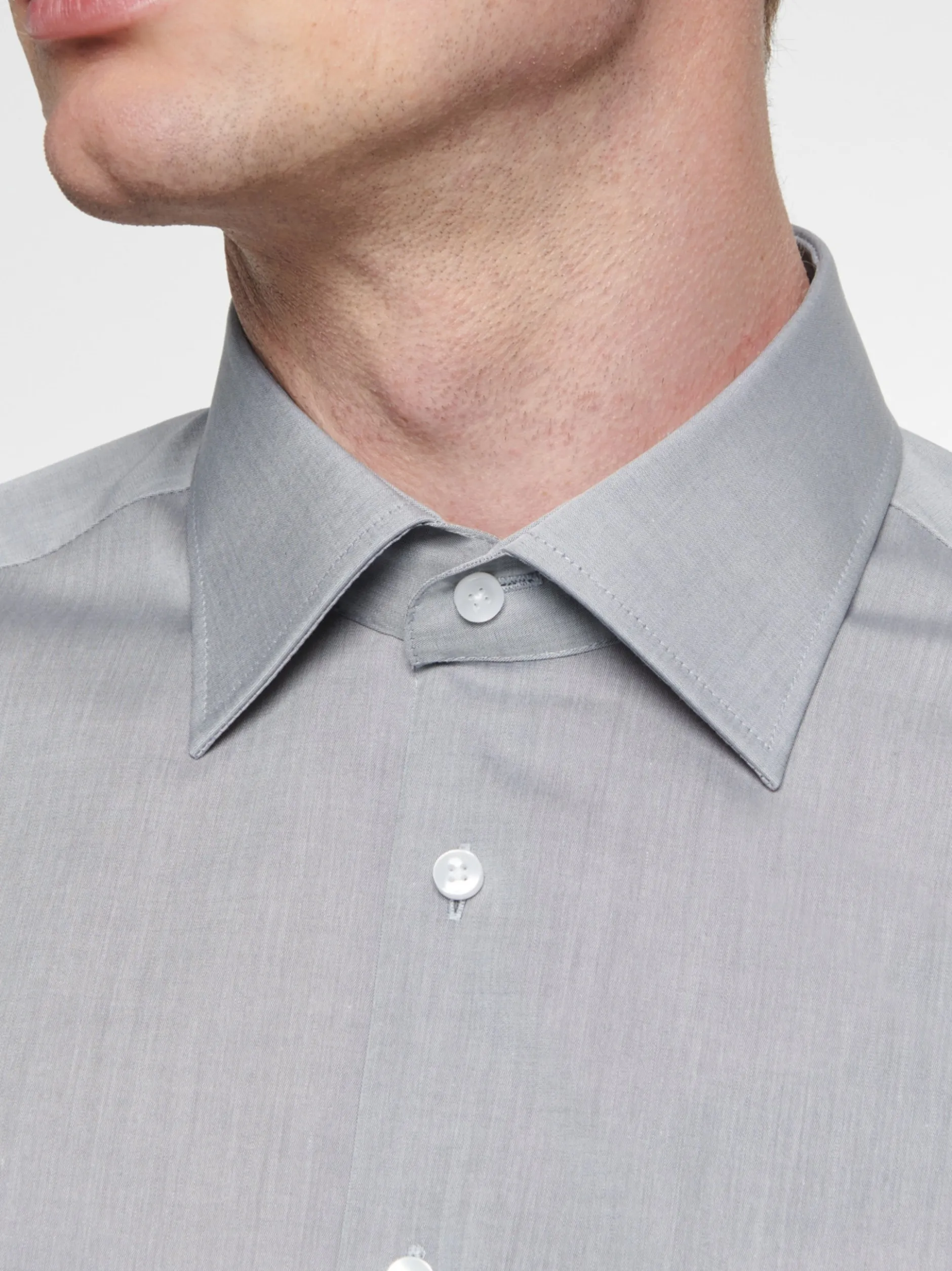 Seidensticker Herren Business Hemd - Regular Fit in grau