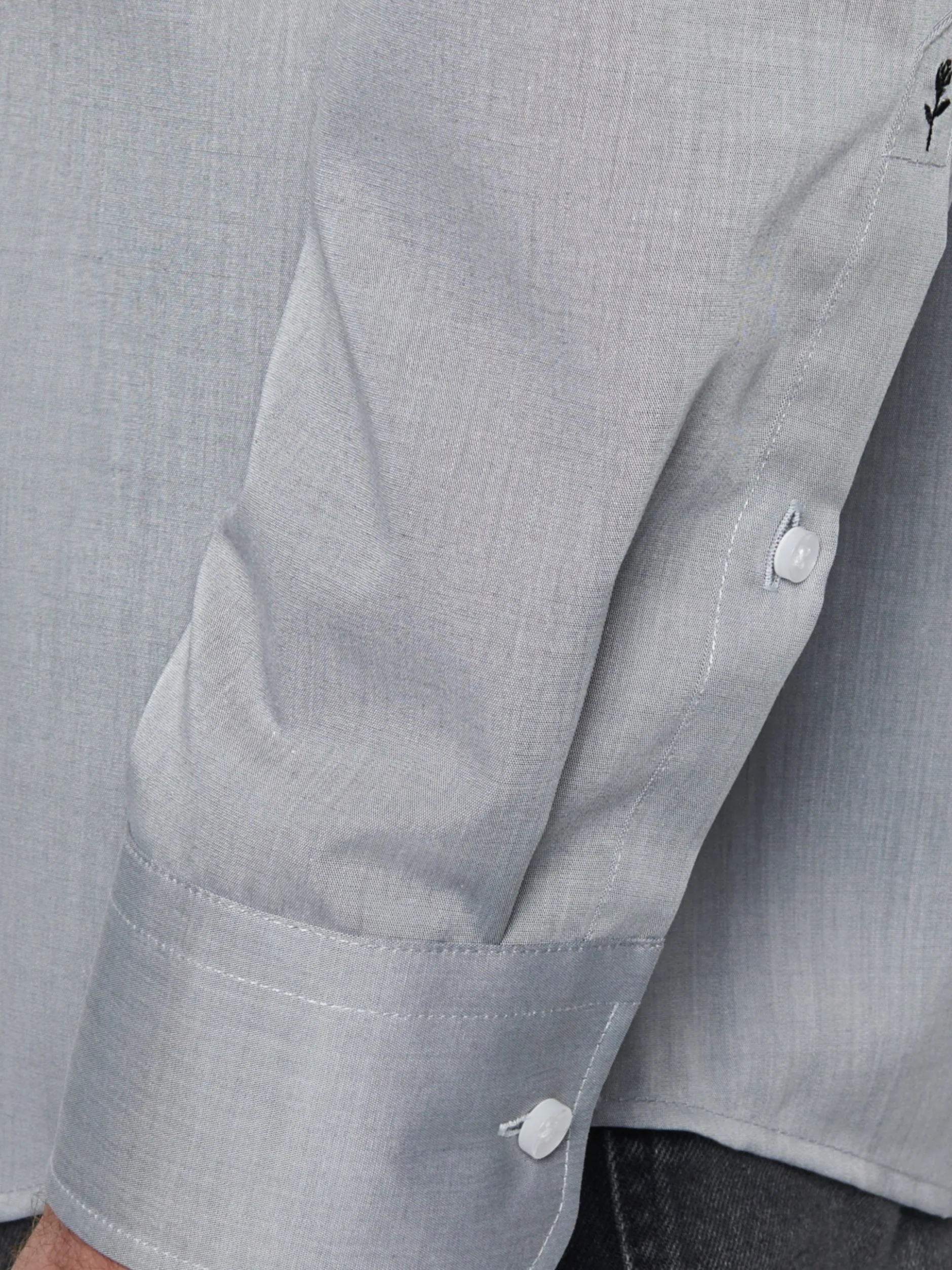 Seidensticker Herren Business Hemd - Regular Fit in grau