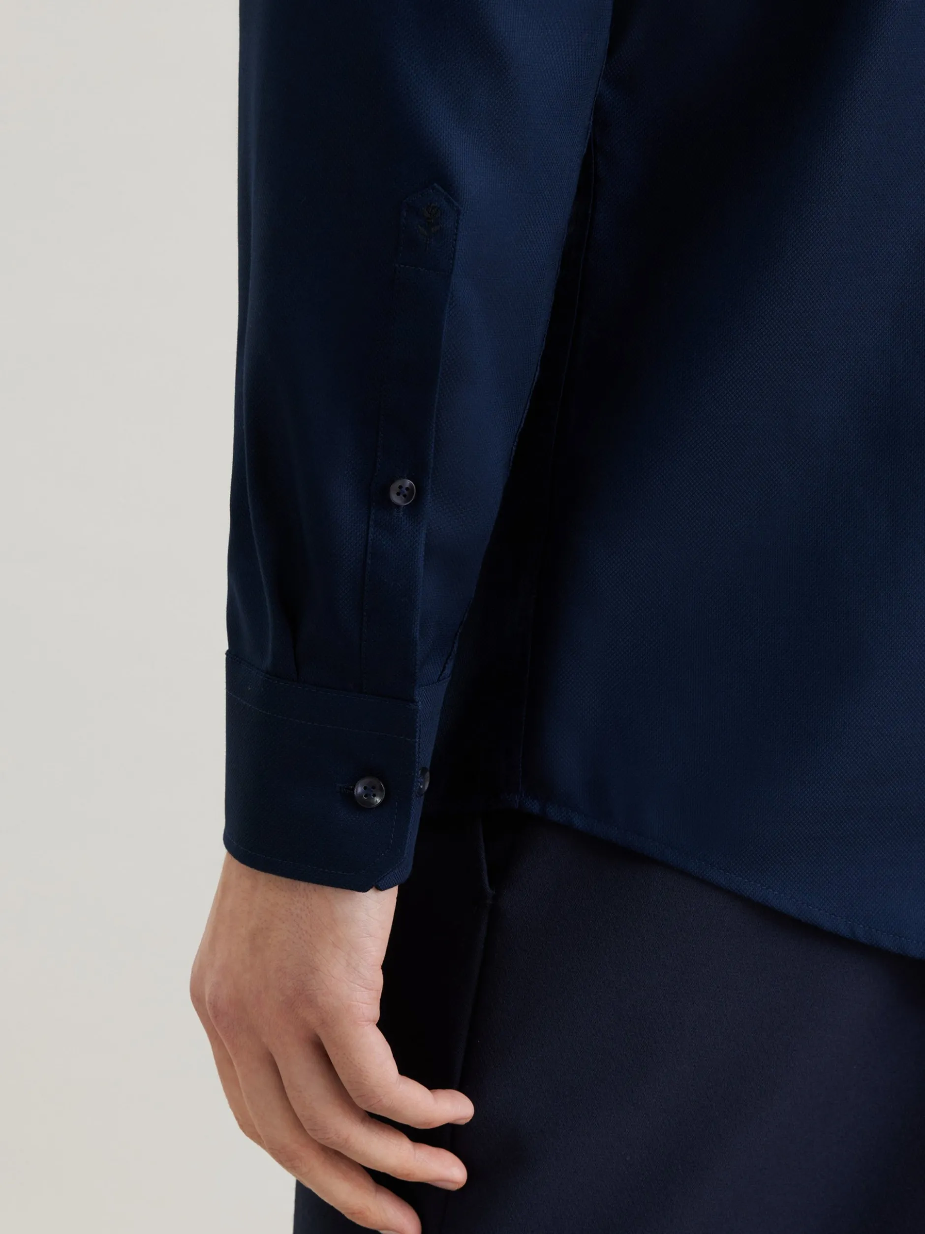 Seidensticker Herren Business Hemd - Regular Fit in blau