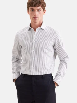 Seidensticker Herren Business Hemd - Shaped Fit in grün