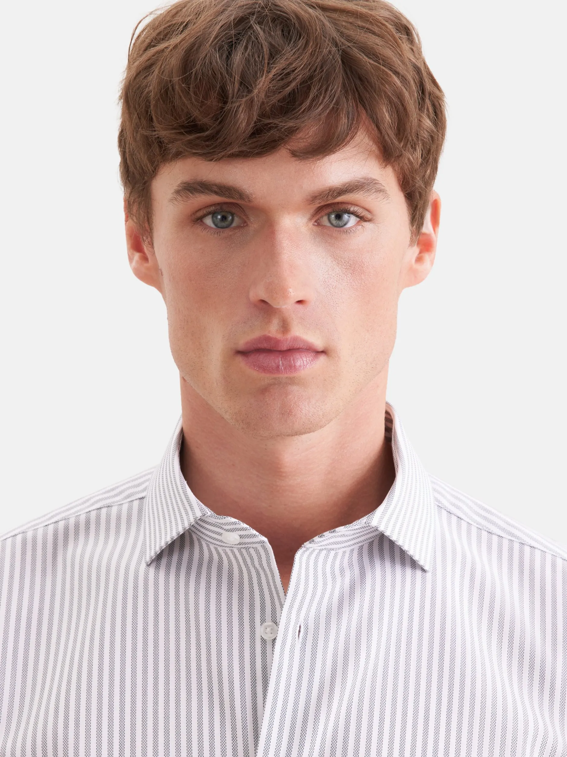 Seidensticker Herren Business Hemd - Shaped Fit in grün